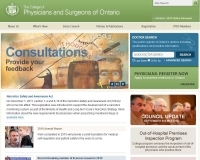 College of Physicians and Surgeons of Ontario (CPSO)