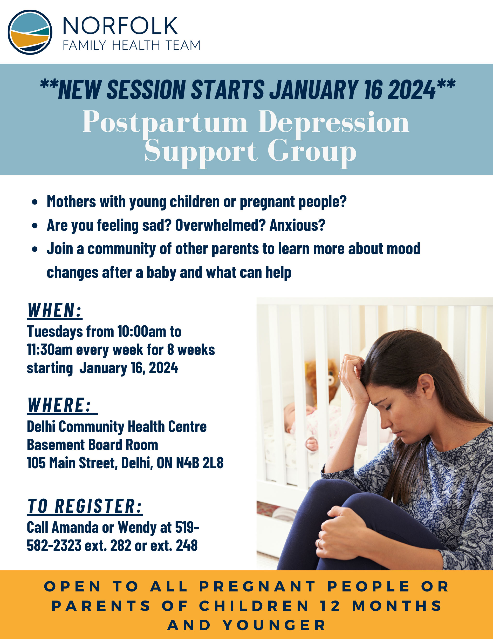 Postpartum Depression Support Group